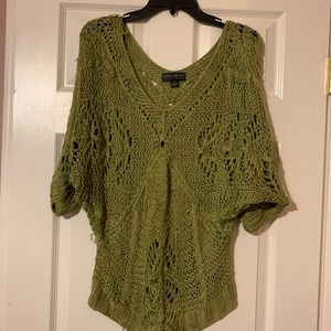 Forever 21 | Woven Crochet Top